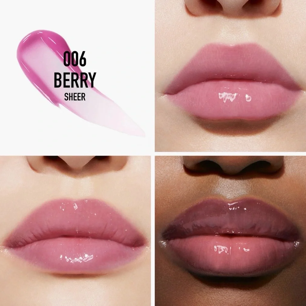 DIOR Lip Addict Lip Maximizer Gloss 006 Berry Lip Gloss NWOT Box $42 Retail
